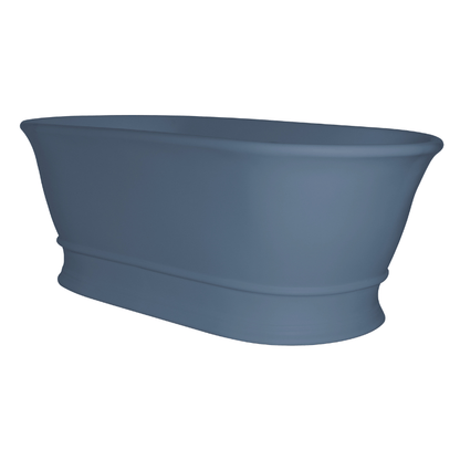 Aurelius Oval Freestanding Bath with Overflow 1740mm x 760mm - No Waste - Soak & Luxproduct_vendor#Powder BlueBC - BAB030BPowder Blue#