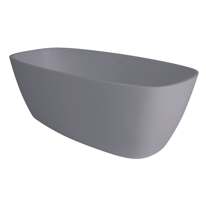 Bc Designs Vive Minimalist | Freestanding Square Rimless Bath - 1610mm