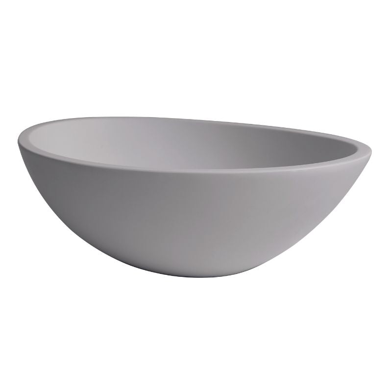 Bc Designs Tasse Countertop Basin | Oval - 575mm x 145mm