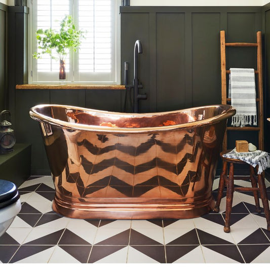 Bc Designs Copper | Freestanding Boat Bath - 1500mm/1700mm