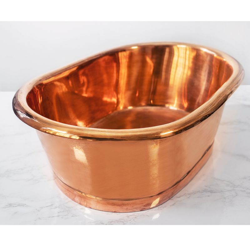 Bc Designs Copper Countertop Basin | Oval