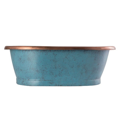 Bc Designs Patinata & Copper Countertop Basin | Oval