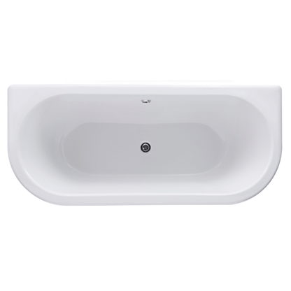 Back to Wall Double Ended Freestanding Bath 1700mm - Soak & Luxproduct_vendor#No Leg SetOL - RE1701No Leg Set#