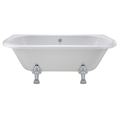 Back to Wall Double Ended Freestanding Bath 1700mm - Soak & Luxproduct_vendor#Pride Leg SetOL - RE1701C2Pride Leg Set#