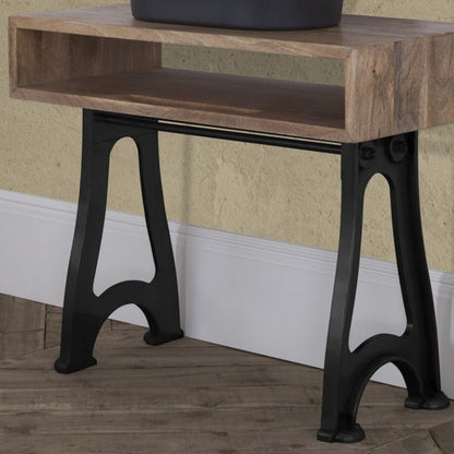 Basin Cube Cast Iron Legs (Pair) - Soak & Luxproduct_vendor#HH-RX518 (Basin Stand)#