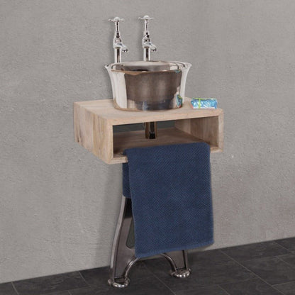 Basin Cube - Small (Fruitwood) - Soak & Luxproduct_vendor#HH - TH803 (Basin Cube)#