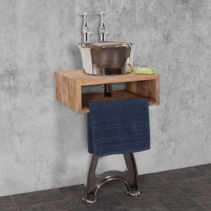 Basin Cube - Small (Fruitwood) - Soak & Luxproduct_vendor#HH - TH803 (Basin Cube)#