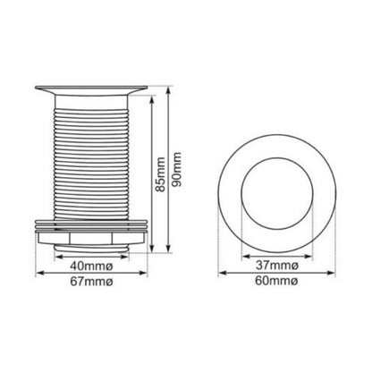 Basin Waste Brass