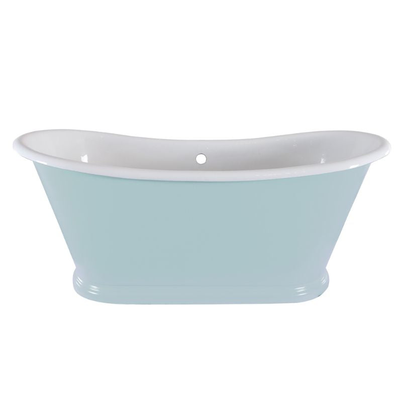 Hurlingham Caravel Bateau | Freestanding Cast Iron Roll Top Bath - 1675mm