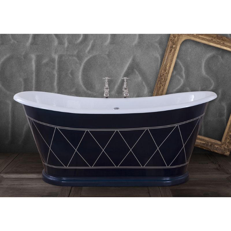 Hurlingham Caravel Bateau Specialist | Freestanding Cast Iron Bath - 1675mm