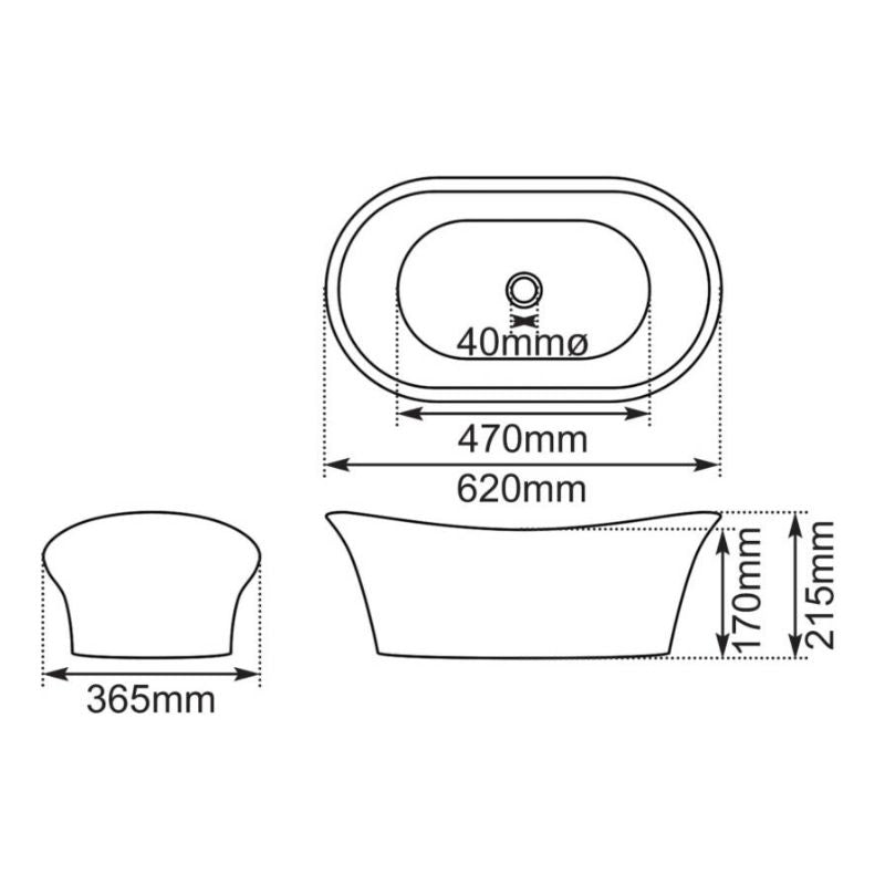 Hurlingham Cast Iron Bateau Basin