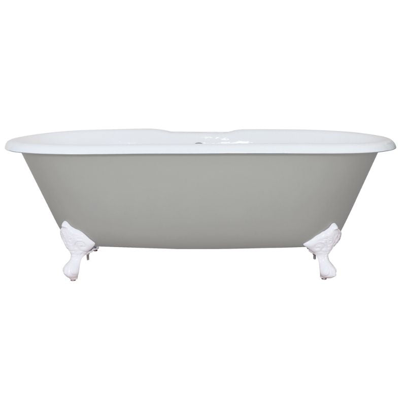 Hurlingham Dryden | Freestanding Cast Iron Bath Bath With Feet - 1700mm