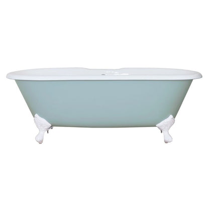 Hurlingham Dryden | Freestanding Cast Iron Bath Bath With Feet - 1700mm