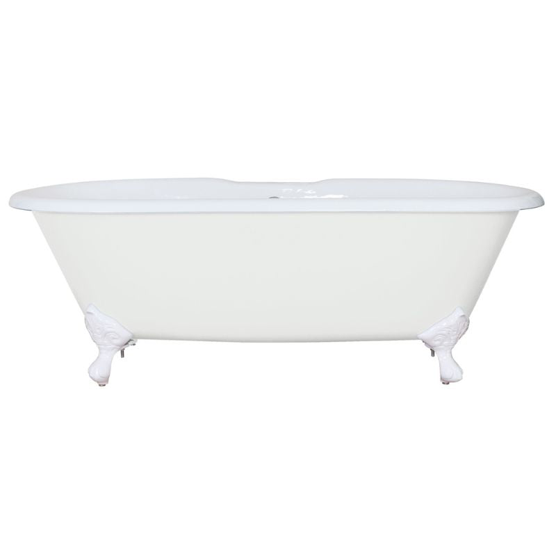 Hurlingham Dryden | Freestanding Cast Iron Bath Bath With Feet - 1700mm