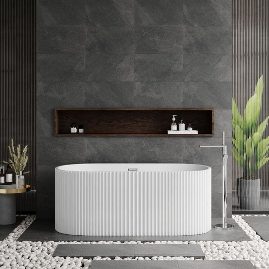 nuie Choice | Oval Freestanding Bath - 1700mm