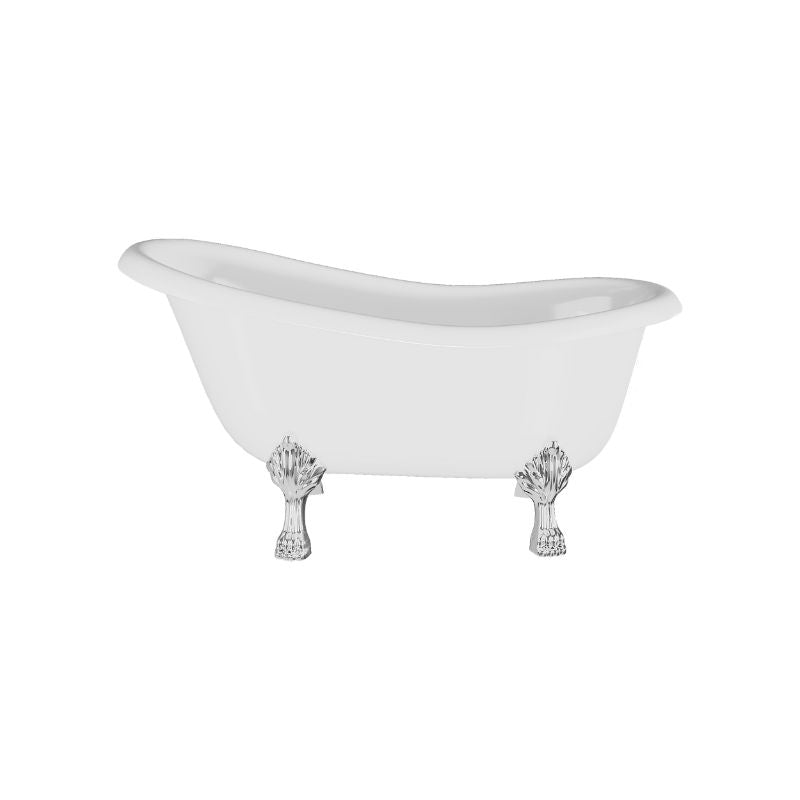 nuie Choice | Slipper Freestanding Clawfoot Bath - 1500mm