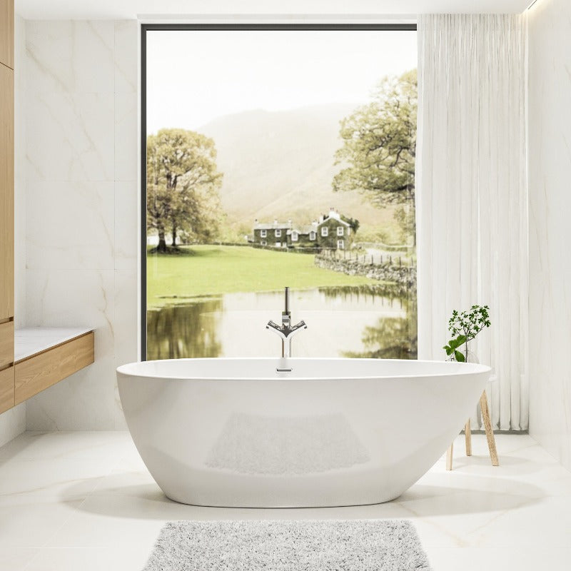 Charlotte Edwards Ruby | Freestanding Double ended Oval Bath - 1690mm