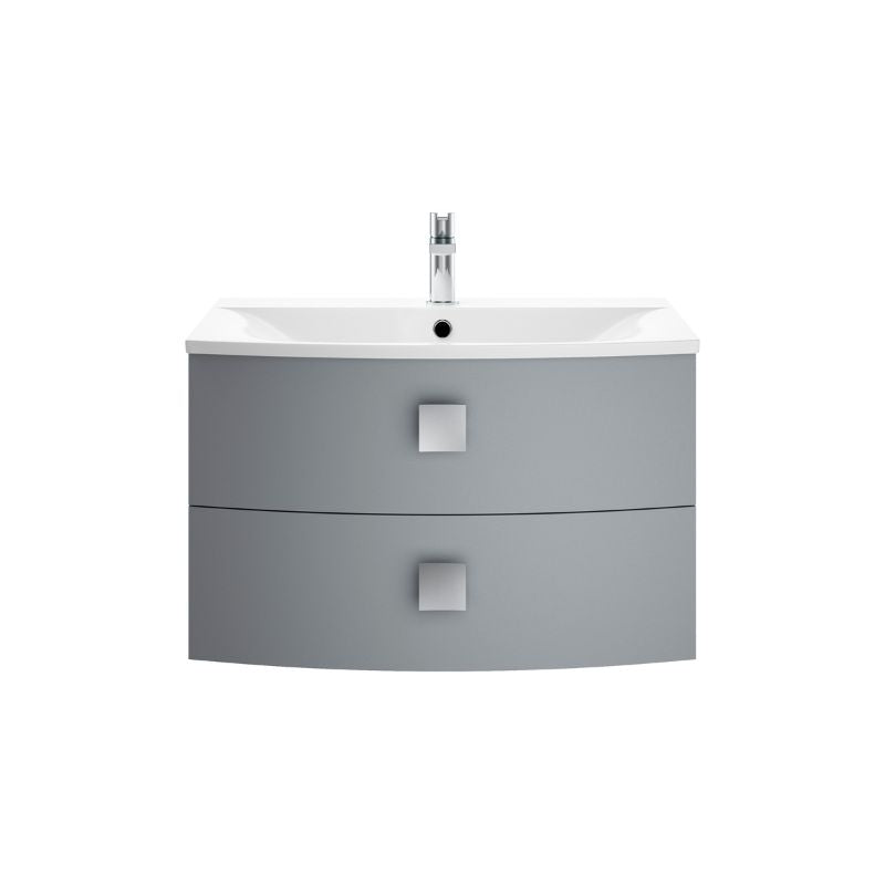 Hudson Reed Sarenna Wall Hung Vanity Unit with Polymarble Basin - 700mm